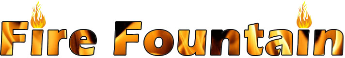 fire fountain logo