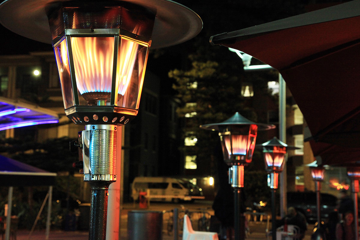outdoor fire lamps