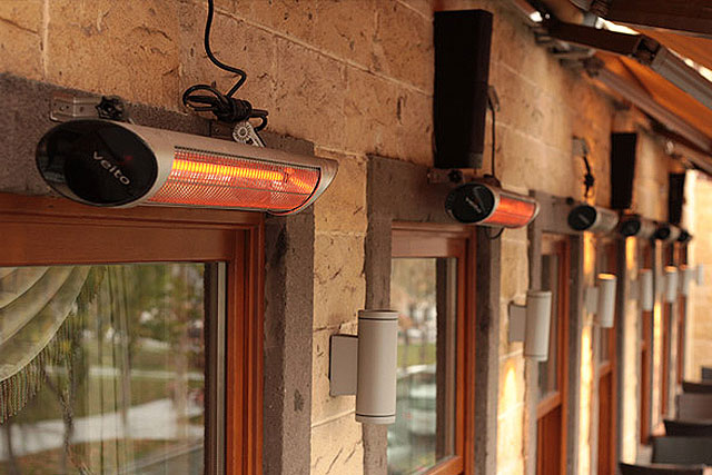 Electric infrared heaters