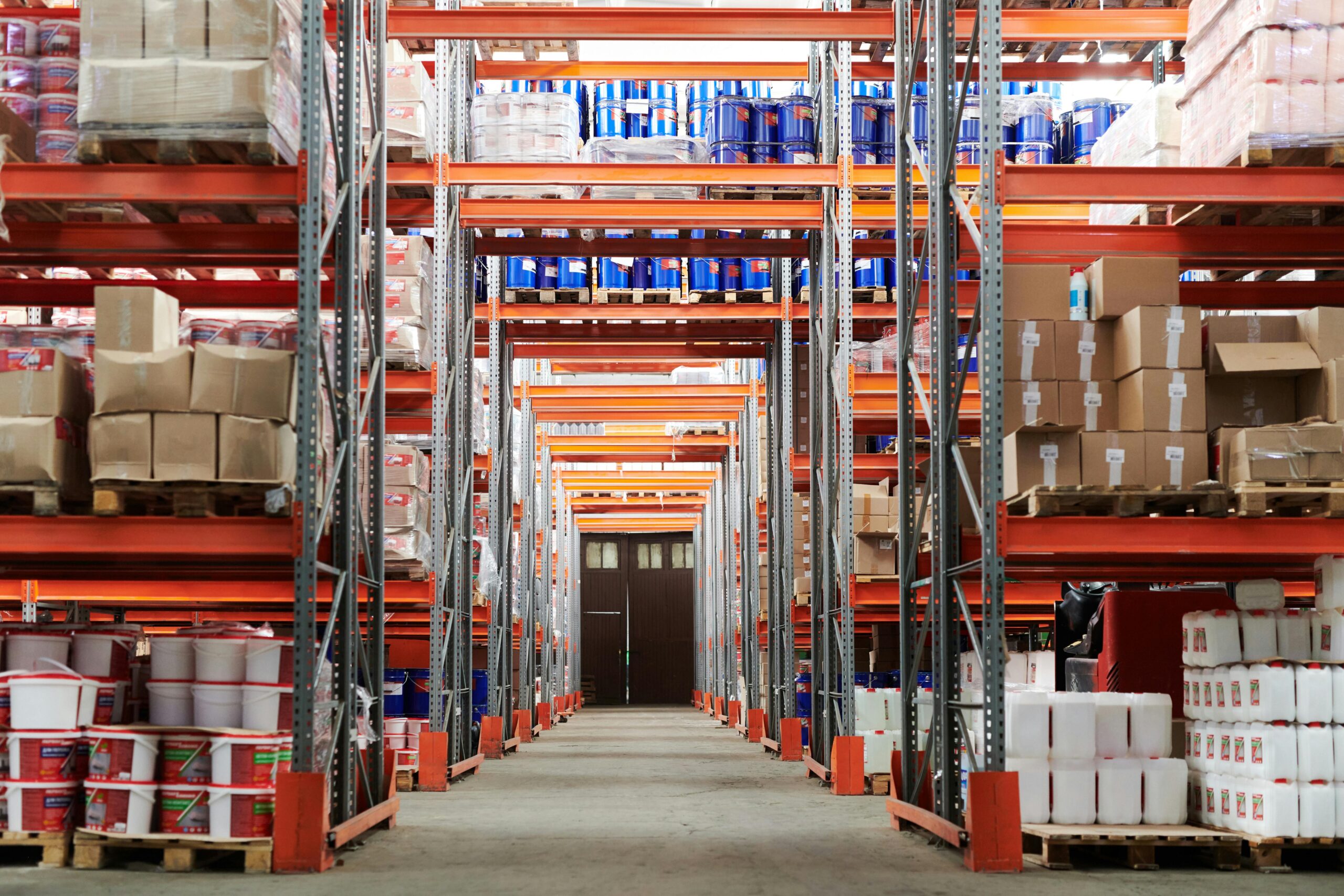 good ventilation in a warehouse
